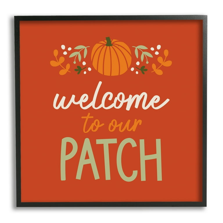 In The Pumpkin Patch Black Framed Print Wall Art In The Pumpkin Patch Black Framed Print Wall Art