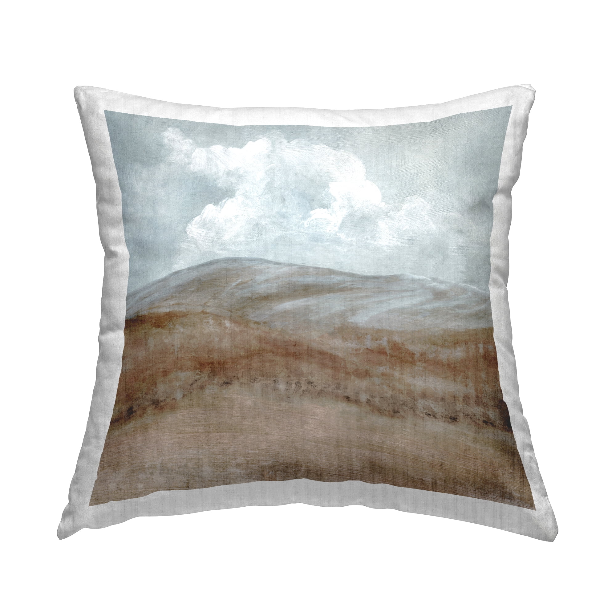 Stupell Industries Welcome Rain Landsacpe Decorative Printed Throw Pillow Design by Carol Robinson.