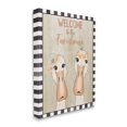 thumbnail image 1 of Stupell Industries Welcome to the Farmhouse Phrase Whimsical Country Geese,36 x 48,Designed by Andrea Jasid Grassi, 1 of 6