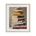 thumbnail image 1 of Stupell Industries Cottage Well Loved Bookstack Birch Framed Print Under Glass, 17 x 21, by LSR Design Studio, 1 of 8