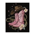 thumbnail image 1 of Stupell Industries Eclectic Western Chic Pink Boots Canvas Art, 24 x 30, by Creative Studio, 1 of 8