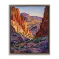 thumbnail image 1 of Stupell Industries Traditional Western Colors Canyon Brown Floating Frame Canvas Art, 17 x 21, by Franklyn Gregory, 1 of 8