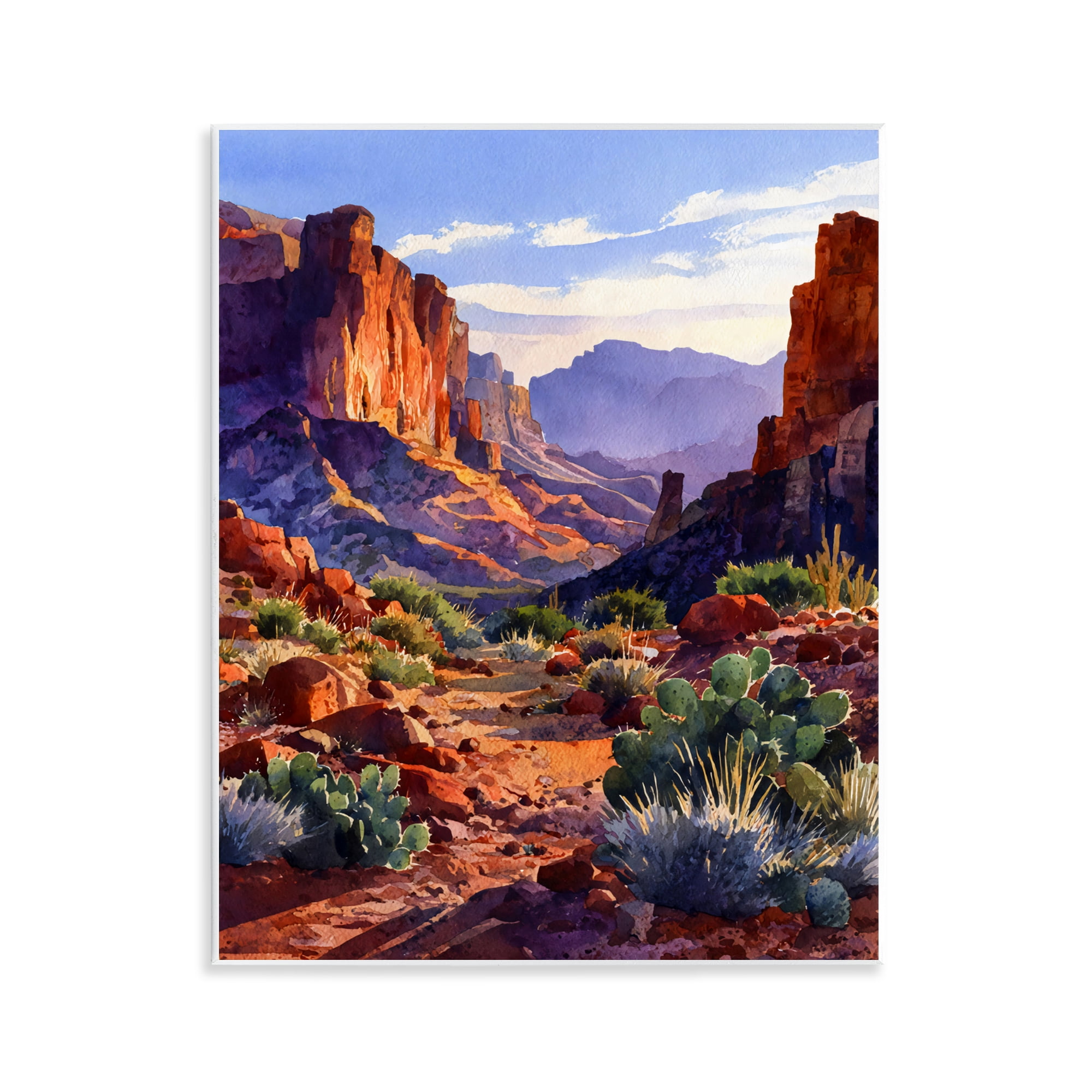 Stupell Industries Western Colors Earthy Desert Wall Plaque Art, design by Franklyn Gregory