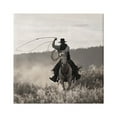 thumbnail image 1 of Stupell Industries Western Cowboy with Lasso Animals & Insects Photography Gallery Wrapped Canvas Art Print Wall Art, 24 x 24, 1 of 8