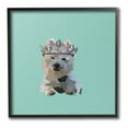 thumbnail image 1 of Stupell Industries Westie Terrier with Crown Animals & Insects Painting Black Framed Art Print Wall Art, 12 x 12, 1 of 9