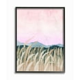 thumbnail image 1 of Stupell Industries Wheat Field Dawn Pink Green Watercolor Painting Black Framed Art Print Wall Art, 16x20, by Grace Popp, 1 of 7