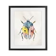 thumbnail image 1 of Stupell Industries Bohemian Whimsical Boho Beetle Black Framed Print Under Glass, 13 x 16, by Kim Allen, 1 of 8