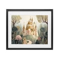 thumbnail image 1 of Stupell Industries Eclectic Whimsical Castle Path Black Framed Print Under Glass, 16 x 13, by Christine Simpson Art, 1 of 8