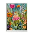 thumbnail image 1 of Stupell Industries Whimsical Floral Garden Botanical & Floral Painting White Framed Art Print Wall Art, 16 x 20, 1 of 9