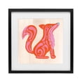 thumbnail image 1 of Stupell Industries Bohemian Whimsical Folk Fox Vibrance Black Framed Print Under Glass, 13 x 13, by The Paper Curator, 1 of 8