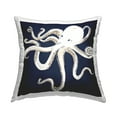 thumbnail image 1 of Stupell Industries Whimsical Nautical Octopus Illustration Ocean Coastal Blue,18 x 7 x 18 Decorative Pillows, 1 of 6