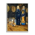 thumbnail image 1 of Stupell Industries Whiskey Glasses Still Life Food & Beverage Painting Gray Framed Art Print Wall Art, 11 x 14, 1 of 8
