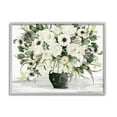 thumbnail image 1 of Stupell Industries White Blooming Blossoms Botanical & Floral Painting Gray Framed Art Print Wall Art, 30 x 24, 1 of 9