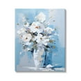 thumbnail image 1 of Stupell Industries White & Blue Bouquet Botanical & Floral Painting Gallery Wrapped Canvas Art Print Wall Art, 16 x 20, 1 of 8