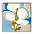 thumbnail image 1 of Stupell Industries White & Blue Orchid Abstract Painting Gray Framed Art Print Wall Art, 17 x 17, 1 of 8