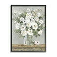 thumbnail image 1 of Stupell Industries White Bouquet Painting Botanical & Floral Painting Black Framed Art Print Wall Art, 24 x 30, 1 of 9
