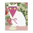 thumbnail image 1 of Stupell Industries Eclectic White Cat with Pink Martini Canvas Art, 16 x 20, by Lil' Rue, 1 of 8