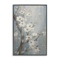 thumbnail image 1 of Stupell Industries Farmhouse White Cherry Blossoms Black Framed Giclee Art, 12 x 18, by Sasha, 1 of 8
