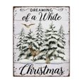 thumbnail image 1 of Stupell Industries Farmhouse White Christmas Forest Canvas Art, 30 x 40, by Creatif Belle, 1 of 8