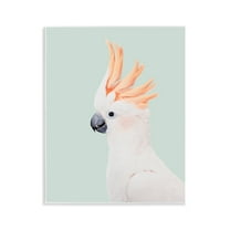 Stupell Industries White Cockatoo Portrait Animals Painting Unframed Art Print Wall Art, 11 x 14