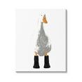 thumbnail image 1 of Stupell Industries White Duck Wearing Rain Boots Portrait Graphic Art Gallery Wrapped Canvas Print Wall Art, Design by Kamdon Kreations, 1 of 7