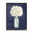 thumbnail image 1 of Stupell Industries White Floral Bouquet in Bottle Blue Painting Framed Wall Art Design by James Wiens, 11" x 14", Black Framed, 1 of 8