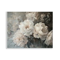 Stupell Industries White Florals Vintage Plants & Flowers Painting Unframed Art Print Wall Art, 14 x 11