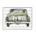 thumbnail image 1 of Stupell Industries White Flower Blossoms Farm Truck Country Transportation,20 x 16, Design by Cindy Jacobs, 1 of 7