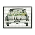 thumbnail image 1 of Stupell Industries White Flower Blossoms Farm Truck Country Transportation,20 x 16, Design by Cindy Jacobs, 1 of 8