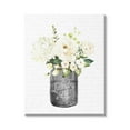 thumbnail image 1 of Stupell Industries White Flower Blossoms Laundry Jar Fancy Script Graphic Art Gallery Wrapped Canvas Print Wall Art, Design by Lettered and Lined, 1 of 7