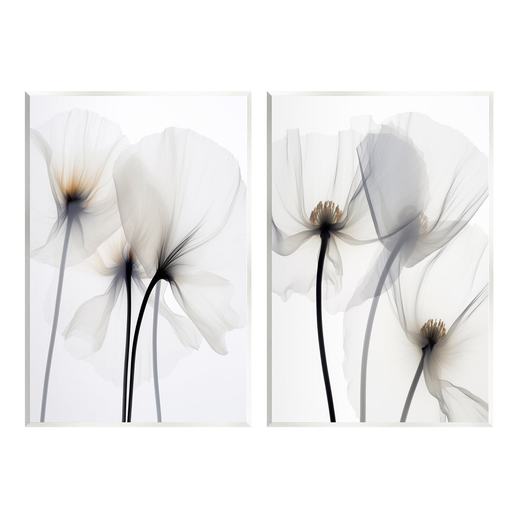 Stupell Industries White Flower Photography Botanical & Floral Photography Unframed Art Print Wall Art, 13 x 19