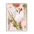 thumbnail image 1 of Stupell Industries White Ibis Floral Arrangement Graphic Art White Framed Art Print Wall Art, Design by Melissa Wang, 1 of 7