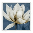 thumbnail image 1 of Stupell Industries White Lotus Blooms Botanical & Floral Painting White Framed Art Print Wall Art, 12 x 12, 1 of 10