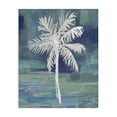 thumbnail image 1 of Stupell Industries Contemporary White Palm Tree Leaves Abstract Green Background Canvas Art, 16 x 20, by Kristen Drew, 1 of 7