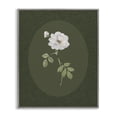 thumbnail image 1 of Stupell Industries French Country White Rose on Emerald Gray Framed Giclee Art, 11 x 14, by Sally Swatland, 1 of 8