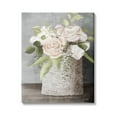 thumbnail image 1 of Stupell Industries White Roses and Botanicals on Birch Stump Painting, 16 x 20,Design by House Fenway, 1 of 5