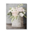 thumbnail image 1 of Stupell Industries White Roses and Botanicals on Birch Stump Painting, 24 x 30,Design by House Fenway, 1 of 5
