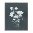 thumbnail image 1 of Stupell Industries White Simple Florals Plants & Flowers Painting Gray Framed Art Print Wall Art, 16 x 20, 1 of 2