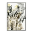 thumbnail image 1 of Stupell Industries White Strands Watercolor Plants & Flowers Painting Gray Framed Art Print Wall Art, 20 x 30, 1 of 2