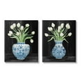 thumbnail image 1 of Stupell Industries White Tulips Chinese Ceramic Urn Patterned Porcelain,16 x 20, Design by Cindy Jacobs, 1 of 5