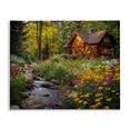 thumbnail image 1 of Stupell Industries Whitetail Visit at Cabin Canvas Wall Art design by Jim Baldwin, 30 x 40, 1 of 7