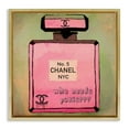 thumbnail image 1 of Stupell Industries Who Needs Paris Glam Perfume Fashion Painting Gold Floater Framed Canvas Art Print Wall Art, 18 x 18, 1 of 10