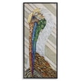 thumbnail image 1 of Stupell Industries Wild And Free Collaged Pelican Black Framed Giclee Art design by Lisa Morales, 24 x 10, 1 of 8