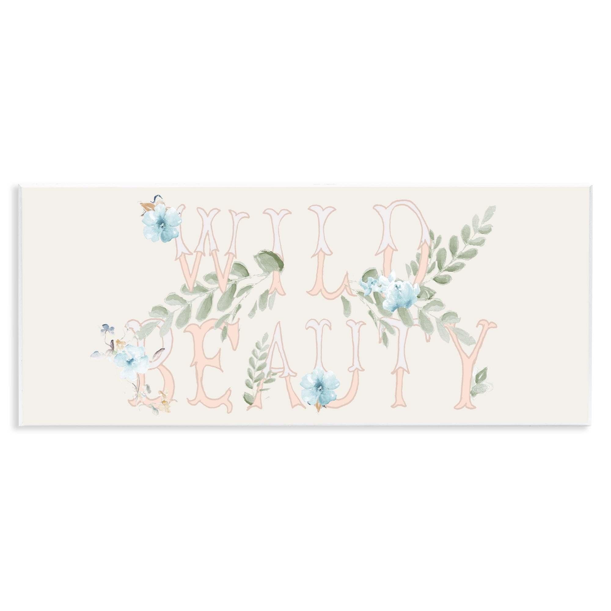 Stupell Industries Wild Beauty Florals Wall Plaque Art, design by Patricia Pinto