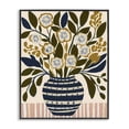 thumbnail image 1 of Stupell Industries Eclectic Wild Bloom Boho Arrangement Black Framed Giclee Art, 24 x 30, by Creative Studio, 1 of 8