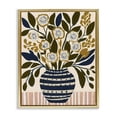 thumbnail image 1 of Stupell Industries Eclectic Wild Bloom Boho Arrangement Gold Floating Frame Canvas Art, 17 x 21, by Creative Studio, 1 of 8