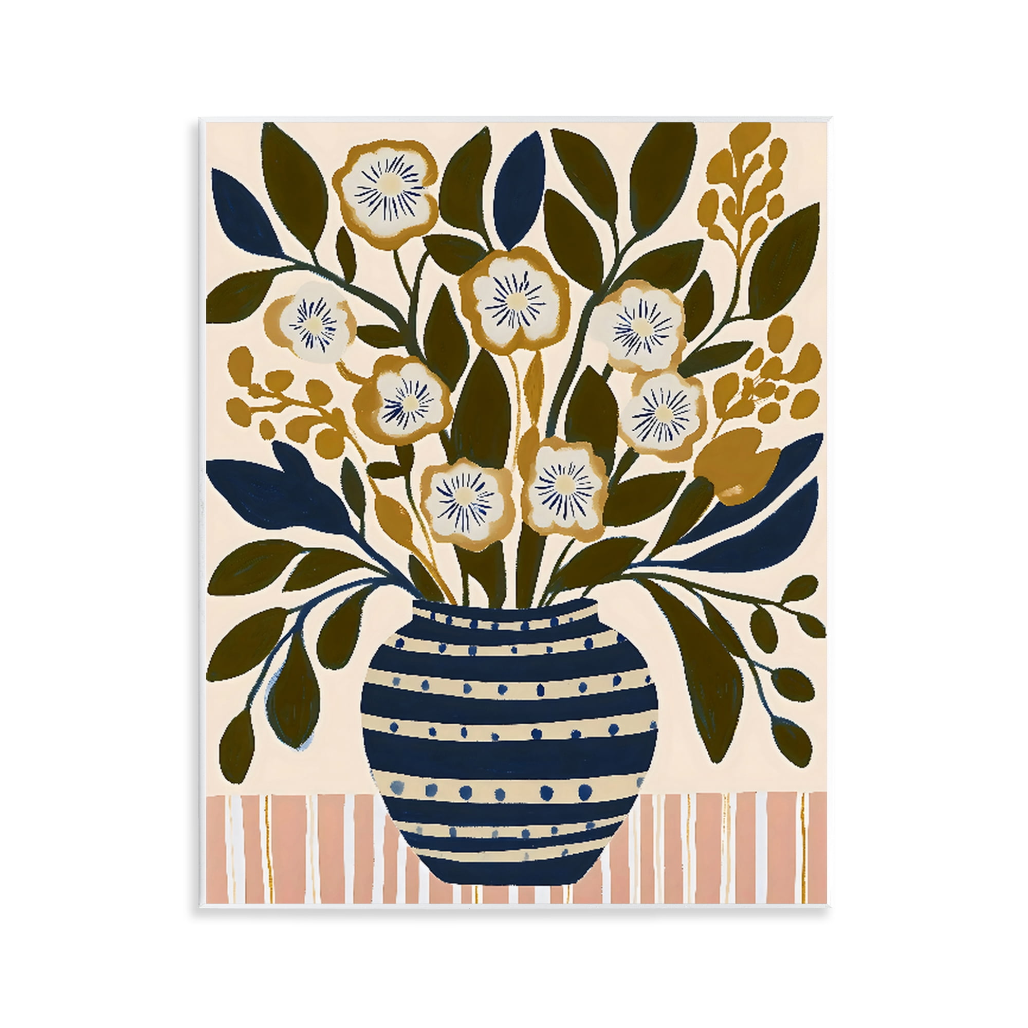 Stupell Industries Wild Bloom Boho Arrangement Wall Plaque Art, design by Creative Studio