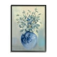 thumbnail image 1 of Stupell Industries Wild Botanicals Plant Sprigs Rounded Blue Bowl,16 x 20, Design by Silvia Vassileva, 1 of 5