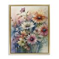 thumbnail image 1 of Stupell Industries Eclectic Wild Bright Daisies Gold Floating Frame Canvas Art, 25 x 31, by Ryley Gray, 1 of 8