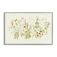 thumbnail image 1 of Stupell Industries Wild Cottage Blooms Plants & Flowers Painting Gray Framed Art Print Wall Art, 18 x 12, 1 of 2